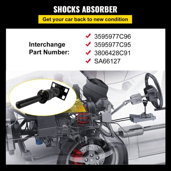 VEVOR cab shock absorber international prostar with interchange part numbers.