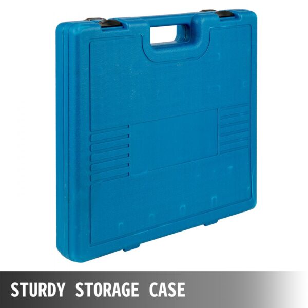 blue sturdy storage case for VEVOR impact socket set.