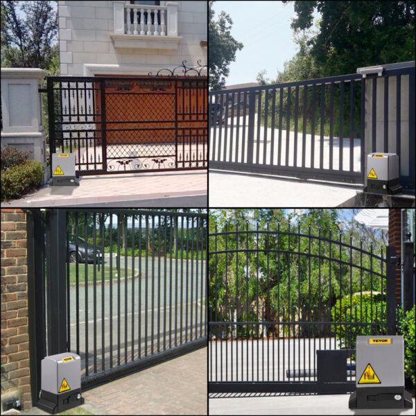 VEVOR Sliding Gate Opener Automatic Sliding Gate 1800 KG 4 Remote & APP Control