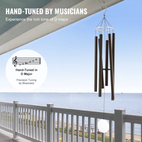 VEVOR Wind Chimes for Outside 1677 mm Aluminum Memorial Deep Tone Wind Chimes