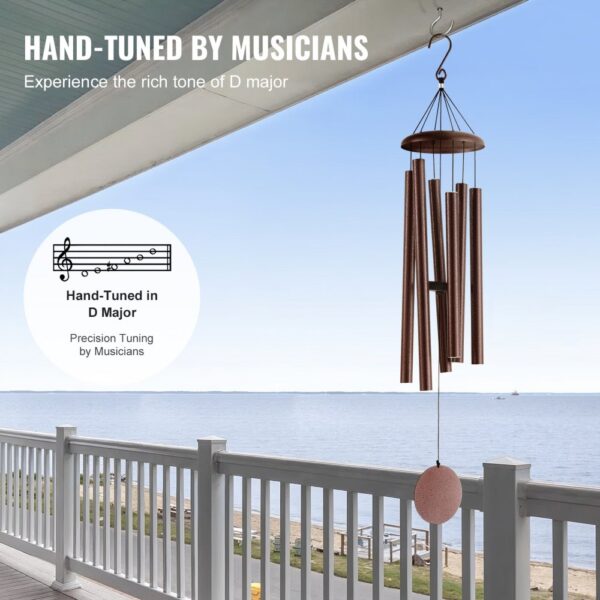 VEVOR Wind Chimes for Outside 1143 mm Aluminum Memorial Deep Tone Wind Chimes