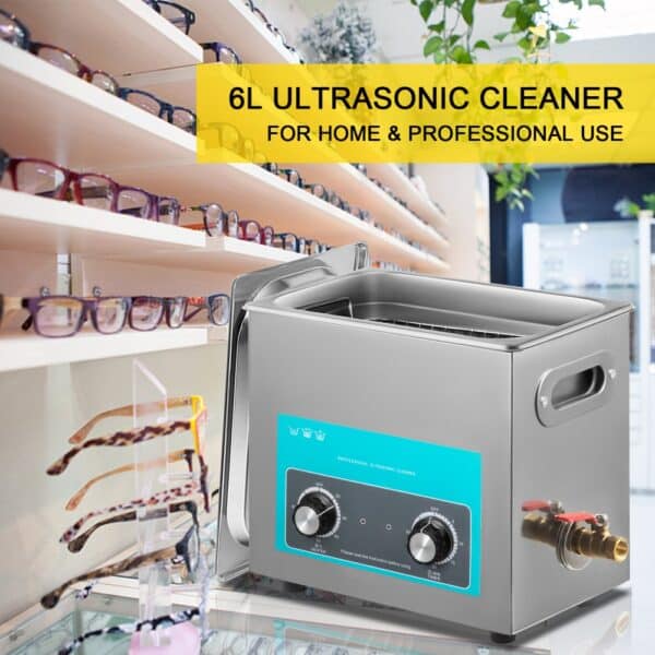 VEVOR Ultrasonic Jewelry Cleaner with Heater Timer for Cleaning Eyeglass Rings