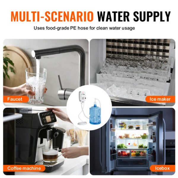 1 Gallon Water Dispenser Pump 40psi Coffee Maker Auto Pressure High Reputation