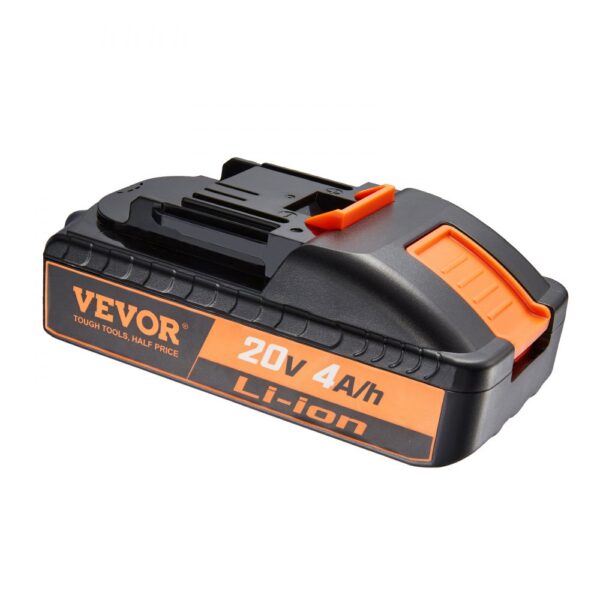 VEVOR 20v battery, li-ion, 4ah.