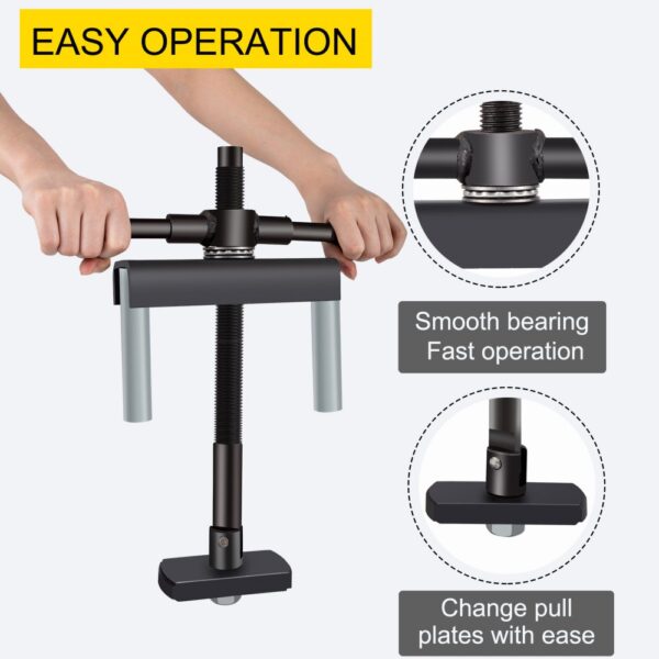 VEVOR cylinder liner puller with easy operation and smooth bearing for fast use.
