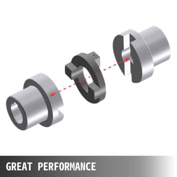 VEVOR gimbal bearing installer tool components with great performance text.