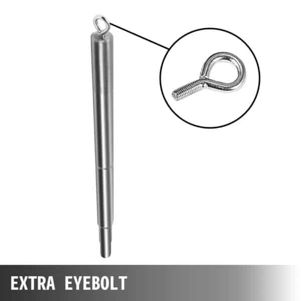 VEVOR gimbal bearing installer tool with extra eyebolt.